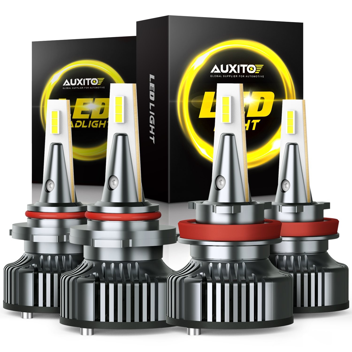 9005/9006/9007/9012/H11/H4/H13 LED Headlights Kit High Low Beam Bulbs 360000LM