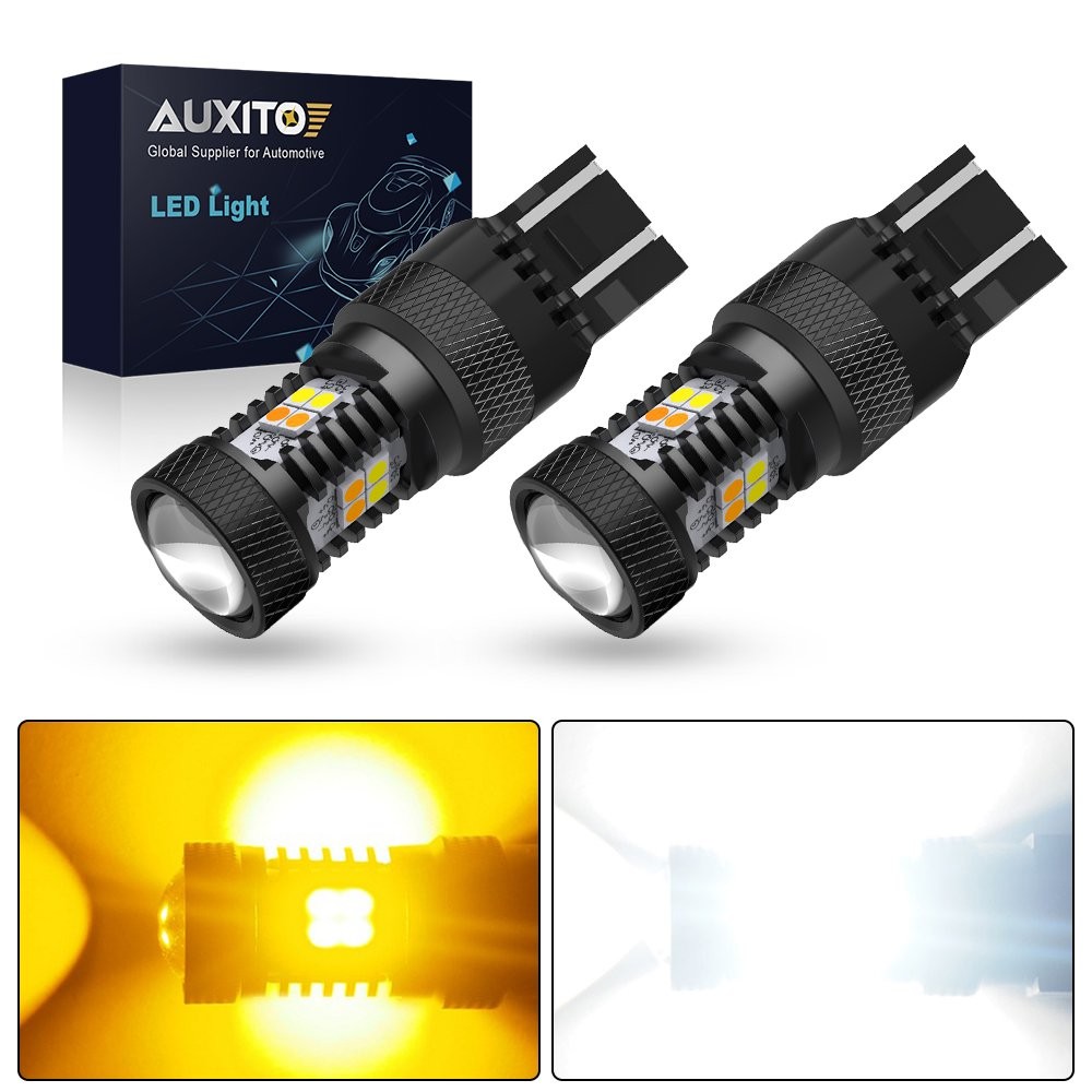 No Flash Hyper 7443 7440 7444NA DRL LED Turn Signal Running Parking Lights Bulbs