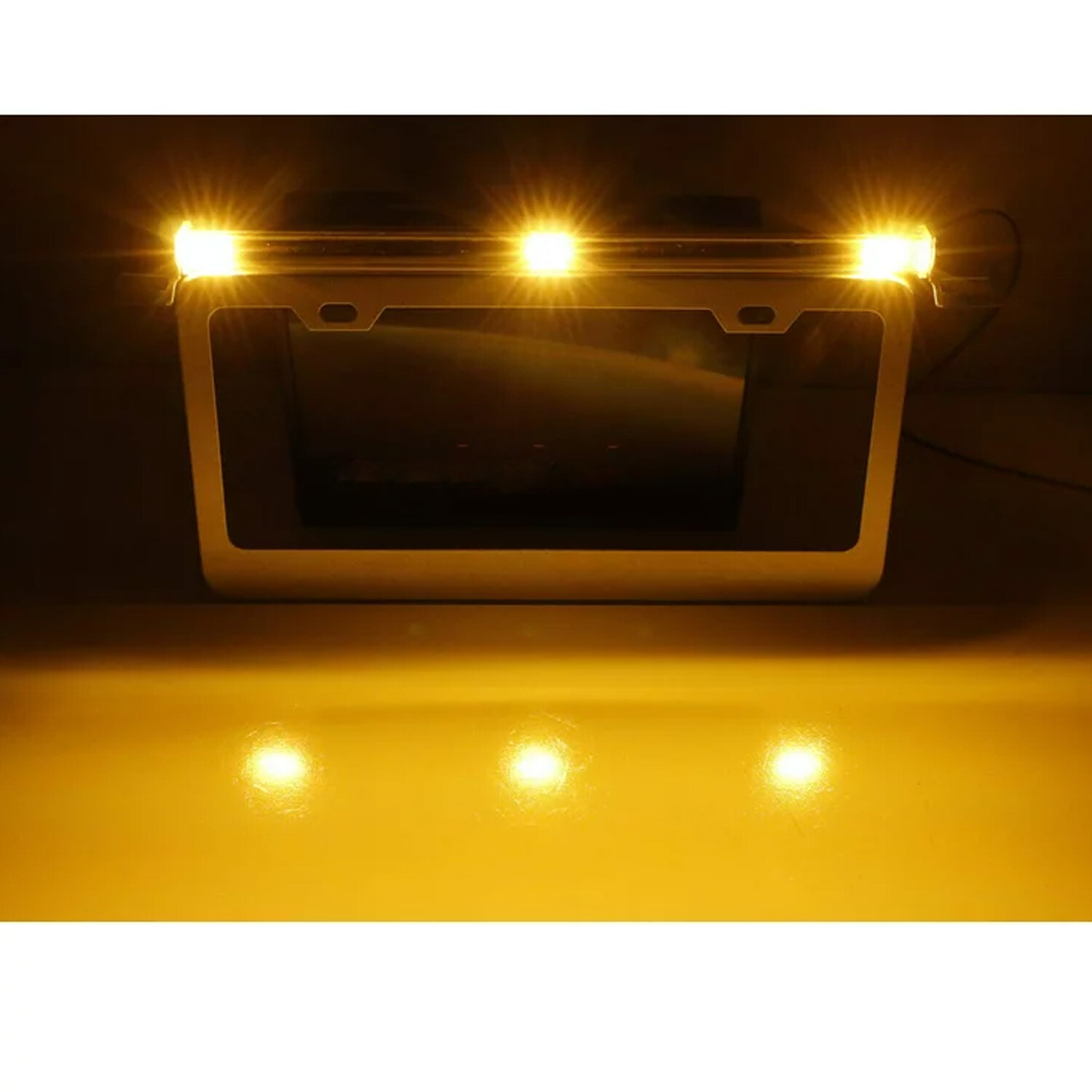 3000K Amber LED Front Side Marker Light Bulbs 168 194 2825 T10 Bright SMD