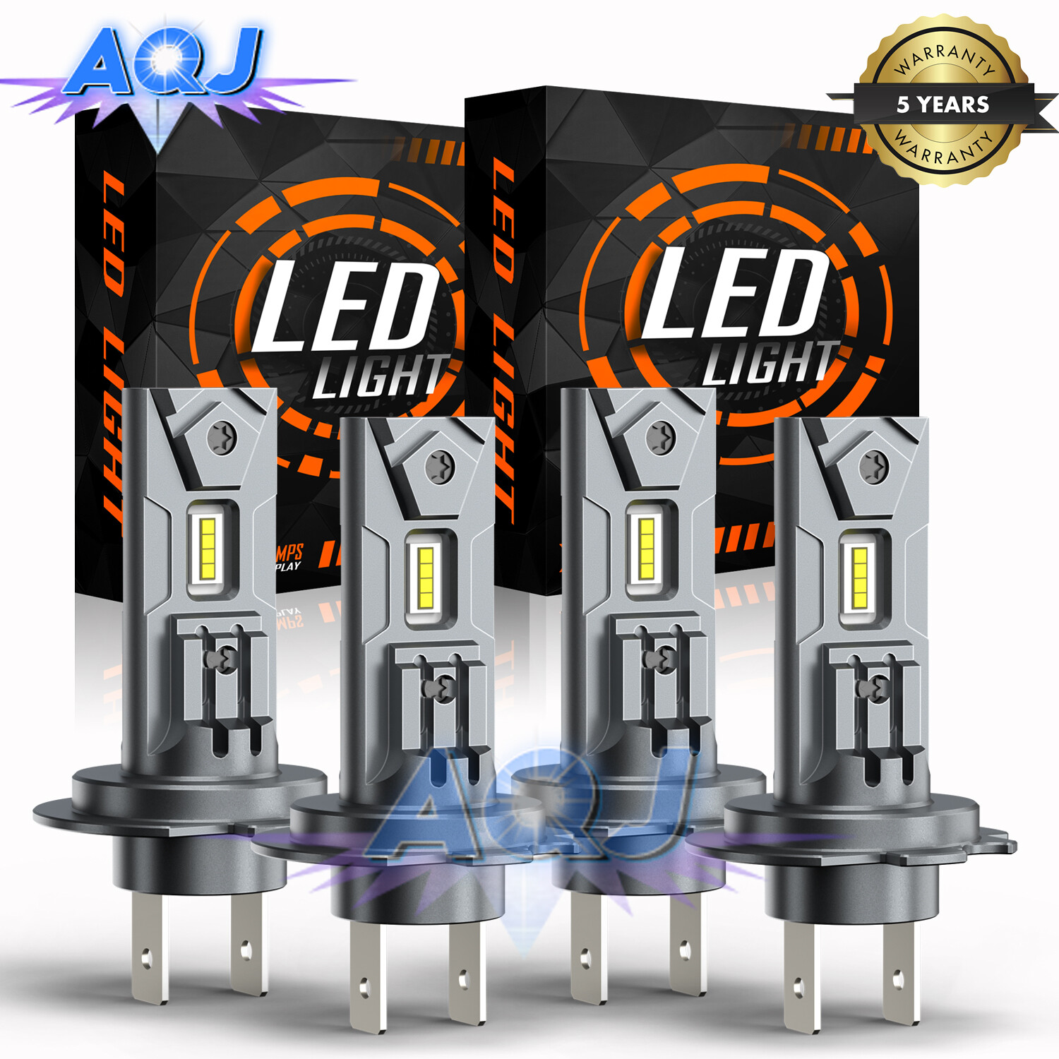 For Smart Fortwo 2008-2015 LED Headlight Bulbs Hi & Lo Beam Qty 4