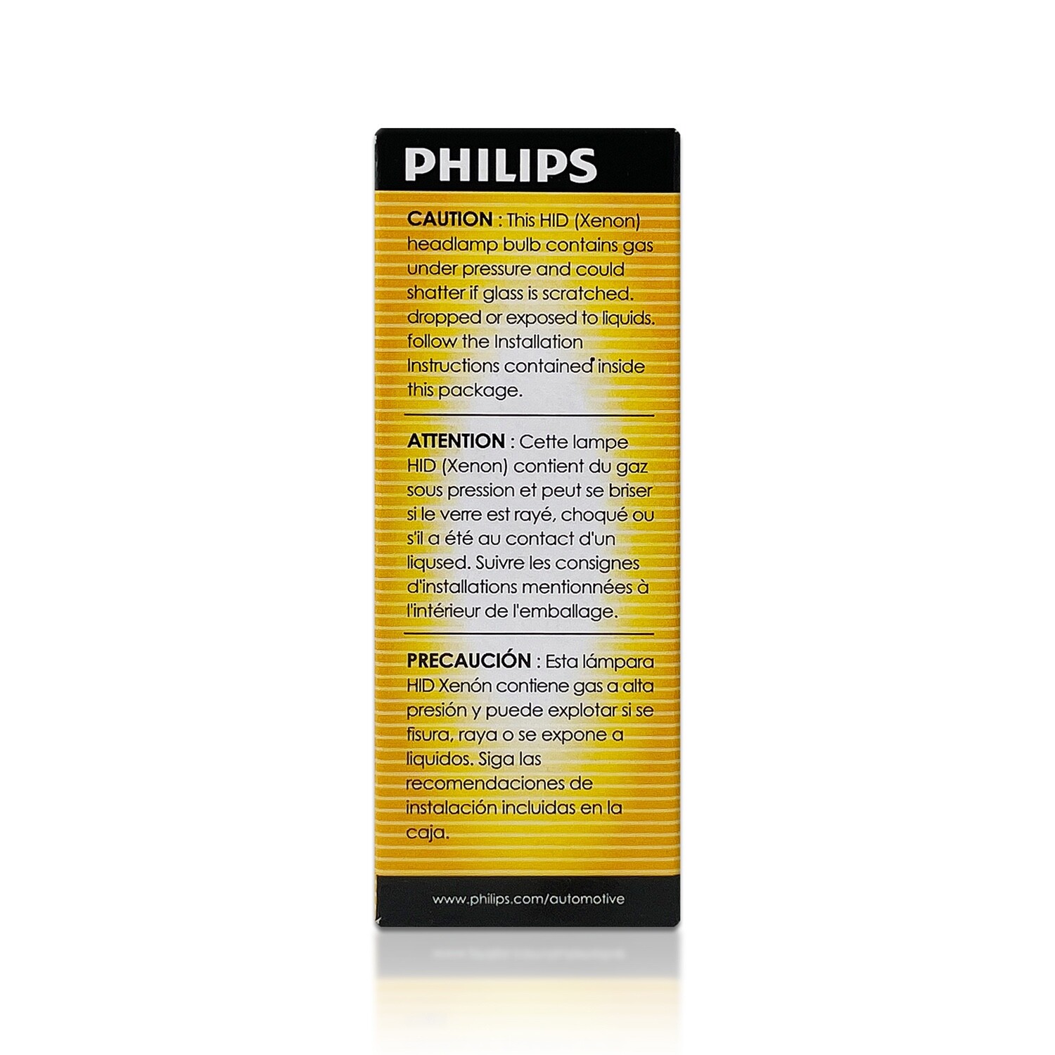 Philips OEM D2S 4300K HID Xenon Headlight Replacement Lamp Bulbs 85122 Pack of 2