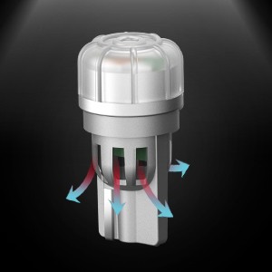 2PCS T10 194 168 12SMD LED Interior Light Bulbs Super Bright Canbus 3000K Amber