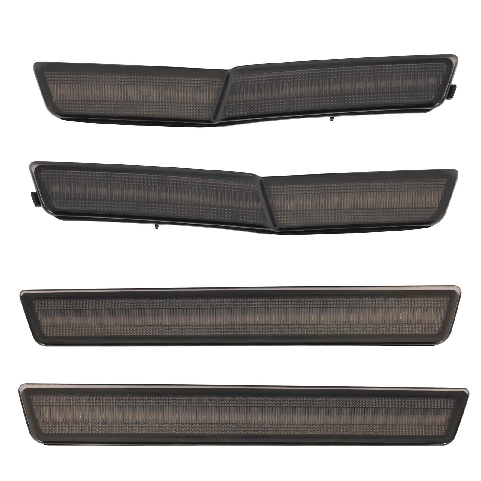 For Dodge Challenger SRT Widebody 18-22 Front&Rear Smoked LED Side Marker Light