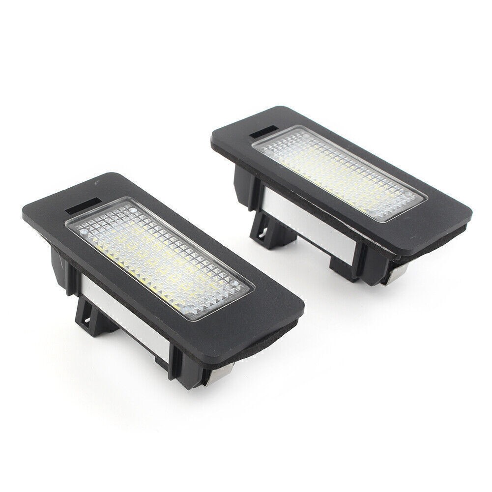 18 LED Bulb Number License Plate Lamps Lights Fit Porsche Panamera 2010-2013