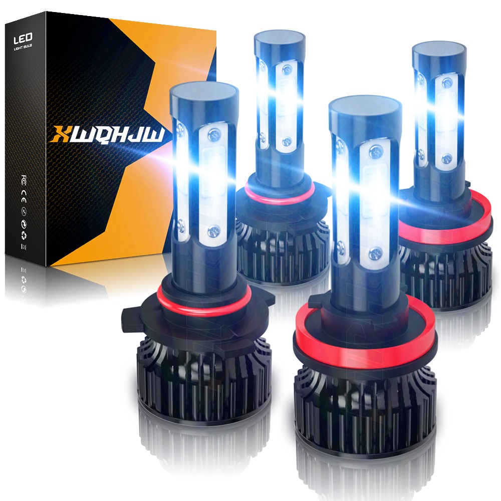 For Dodge Durango Sport Utility 2011-2013 6500K LED Headlight High Low Bulbs Kit