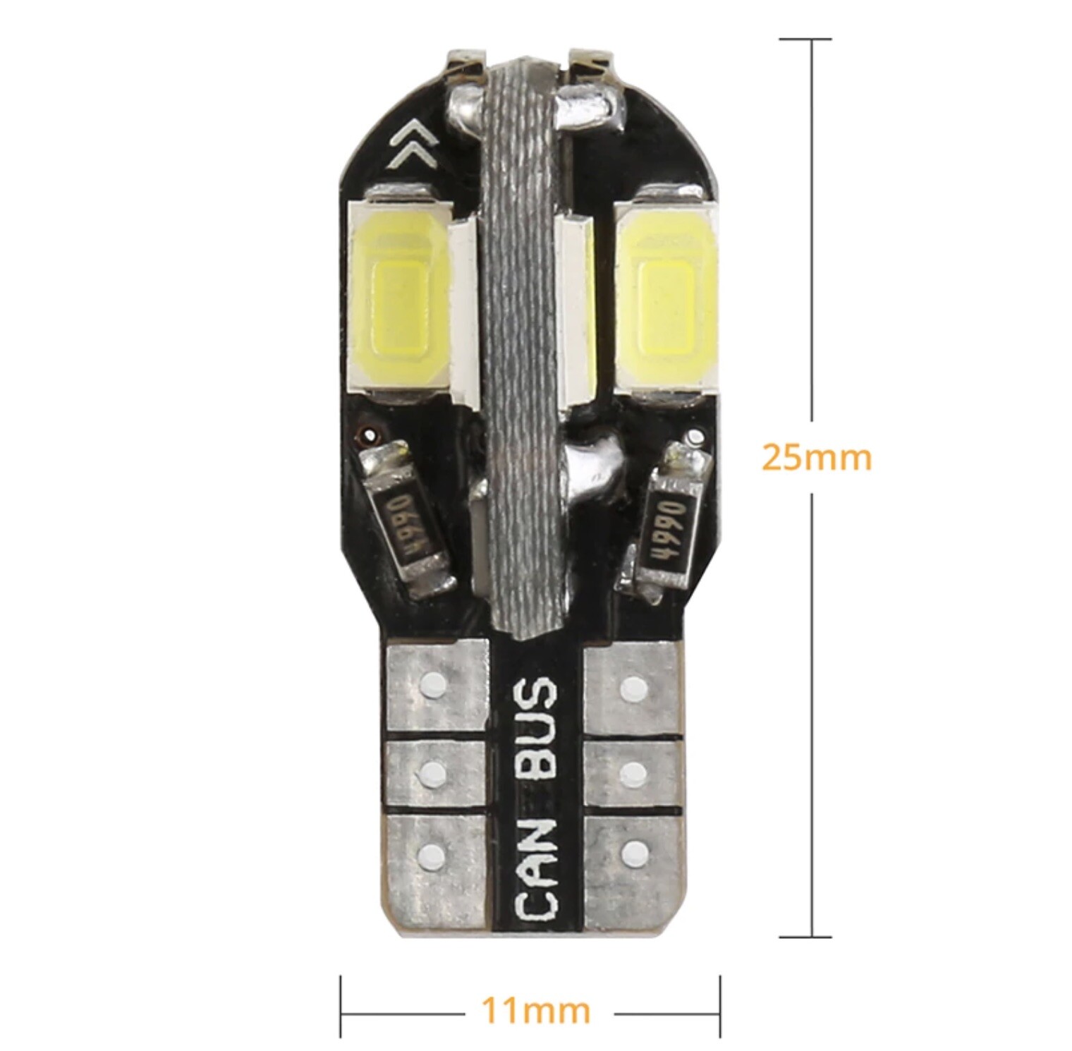 Range Rover Sport 2005 – 2012 Xenon White 8 LED Number Plate License Light Bulbs