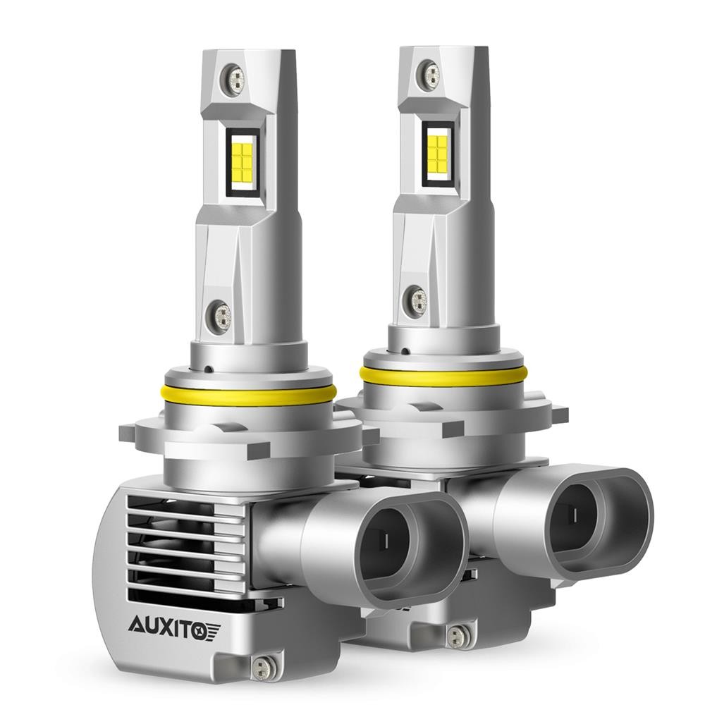 2X AUXITO 9005 LED Headlight Bulb Kit High Low Beam 6500K Super White 30000LM