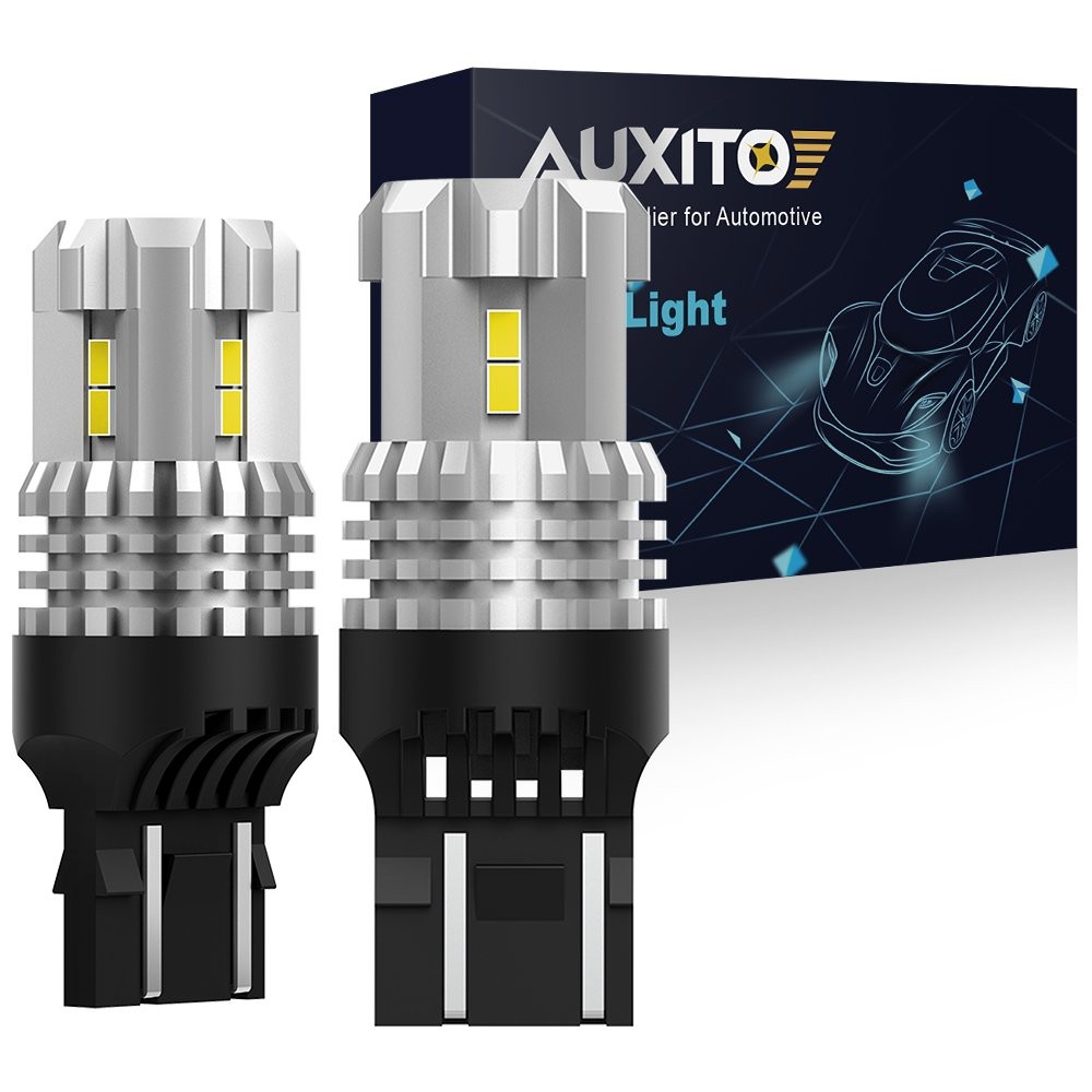 AUXITO 2X 7443 7440 LED Backup Reverse Light Turn Signal DRL Bulbs Bright White
