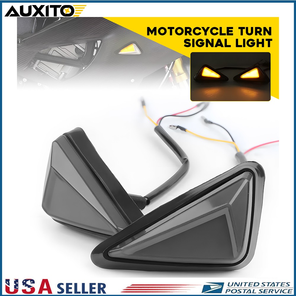 Turn Signal Light Smoke Flush Mount LED Blinker fit Yamaha YZF R1 R6 R6S 2-10X