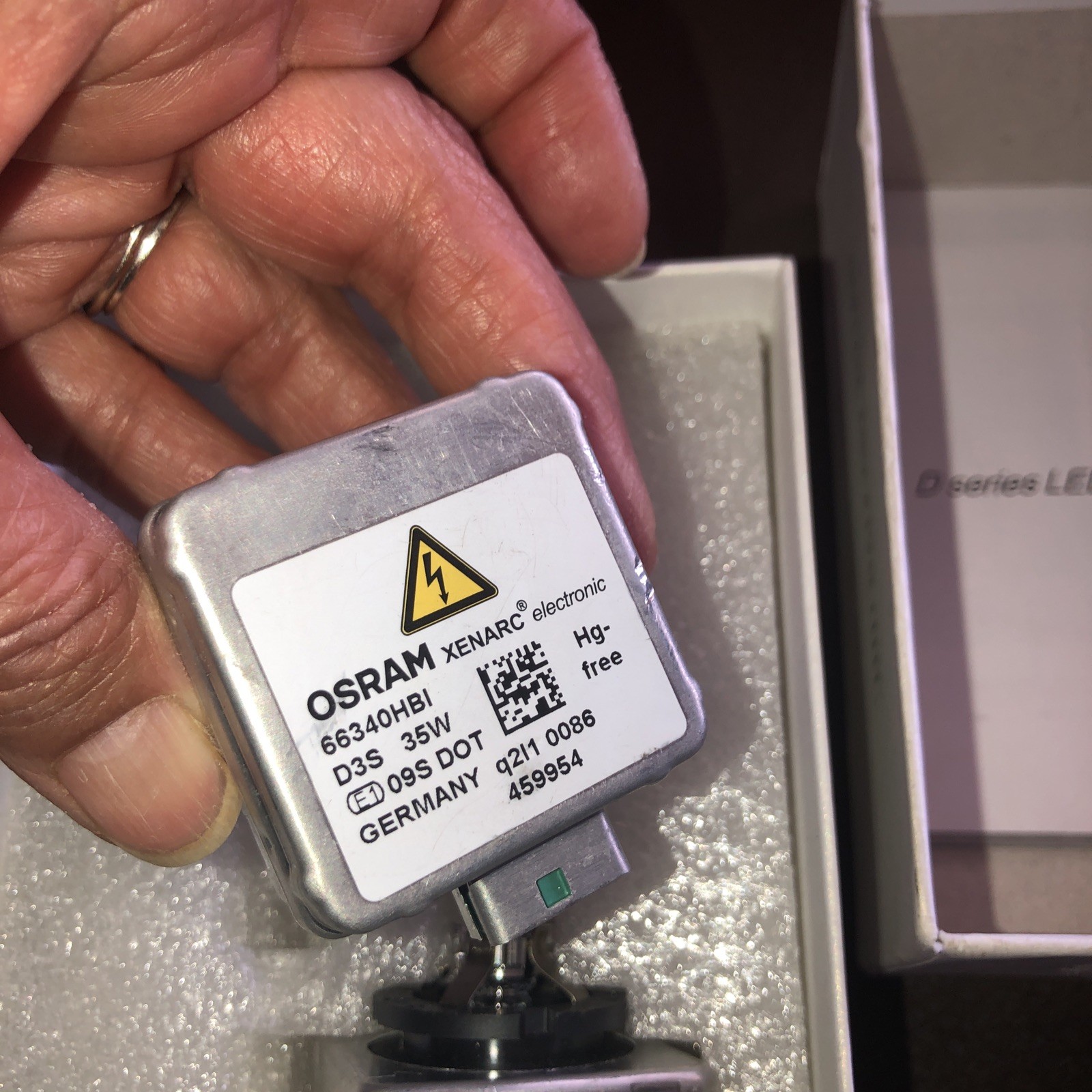 Set Of 2 Original Hid Ballast Led OSRAM XENARC 66340hbi D3S 35w 09s Dot Germany