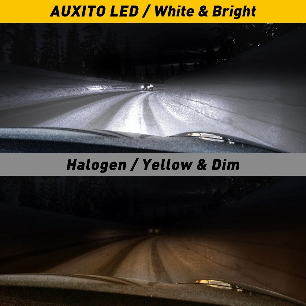 2-sides 9003 H4 HB2 LED Headlight Bulbs Kit High Low Beam 6500K 2400000LM Bright