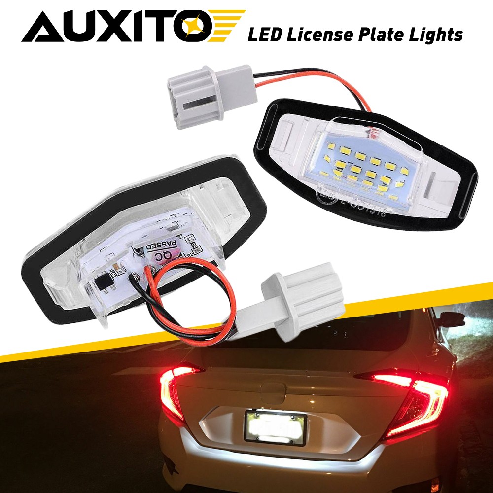 18 LED License Plate Light For Honda Civic Accord Odyssey Acura TL RL TSX MDX