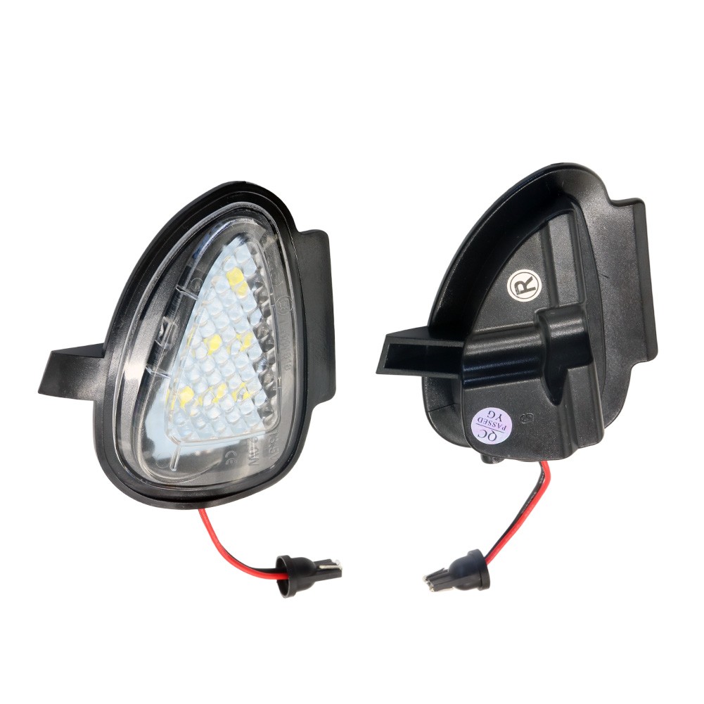 2Pcs For Volkswagen MK6 Golf GTi 2008-2014 LED Under Mirror Side Puddle Lights