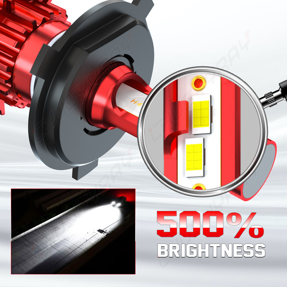 For Smart Fortwo 2016 – 2018 LED Headlight Fog Light High Low Beam Bulbs H4+H11