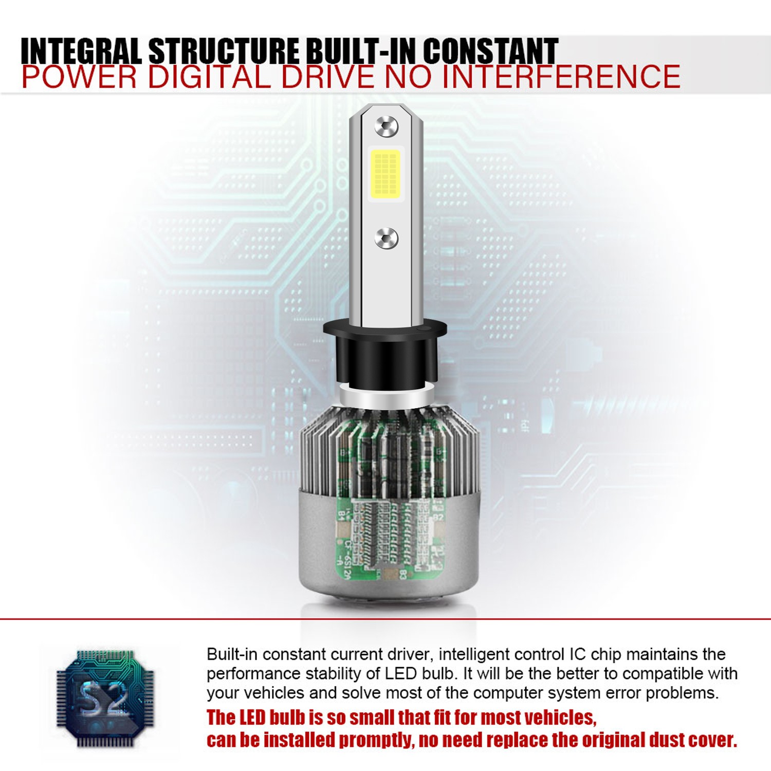 6x Combo H1+H11+H11 6000K LED Headlight High Low Beam Lamp Fog Light Bulbs Kit