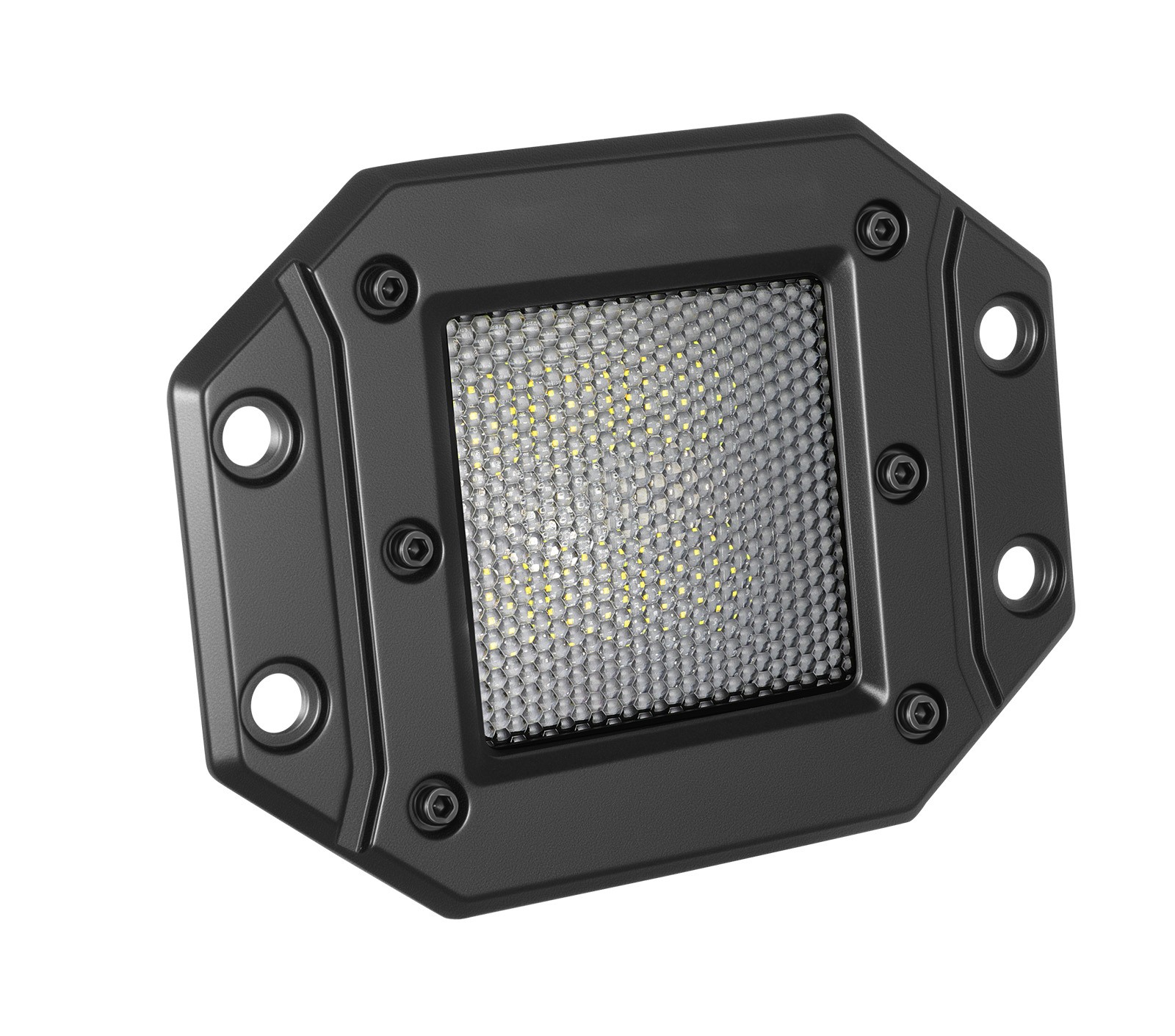 2x 5″ 120W Flush Mount Cree LED Pods Work Light Bar Driving Reverse Off Road 4WD