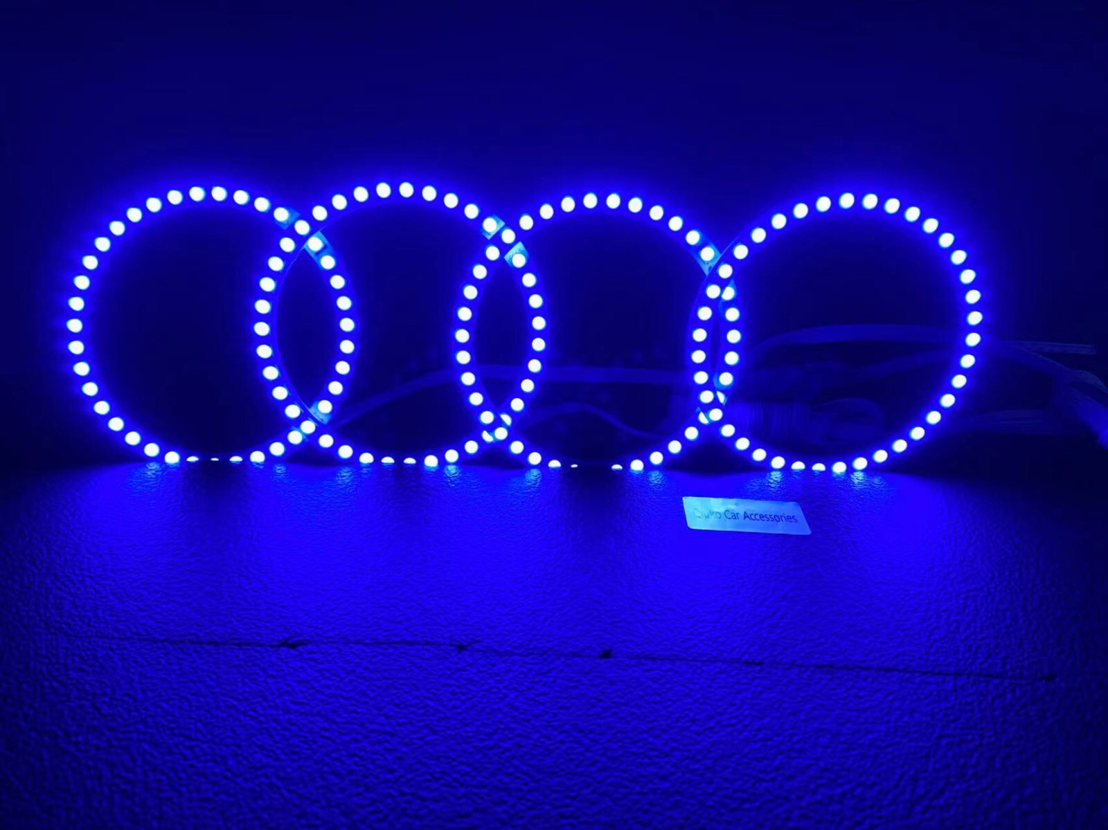 For Car Headlight & Fog Lights LED RGB Rings Halo Rings Angel eyes 40mm to 140mm