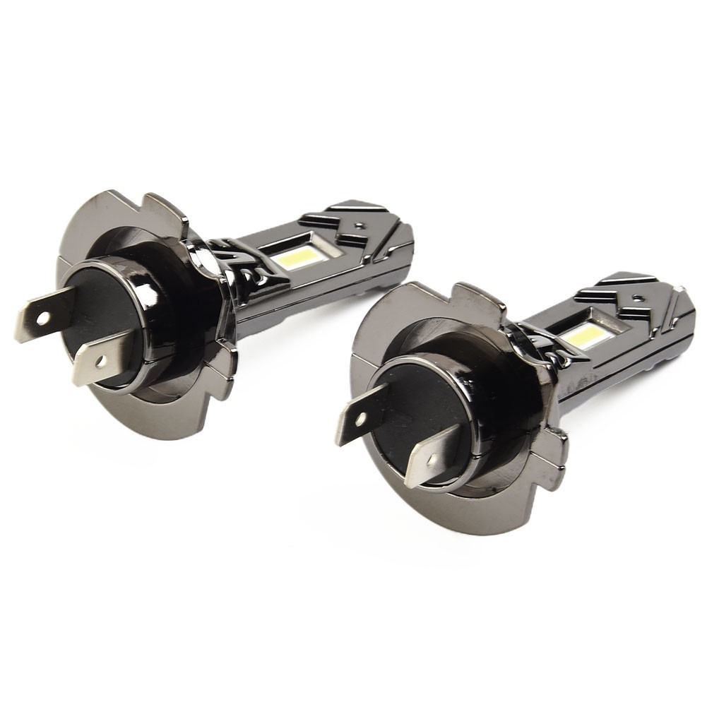 None LED Bulbs Headlight Car 10-16V 2 Pcs/Set 50W H7 LED Headlight Bulbs