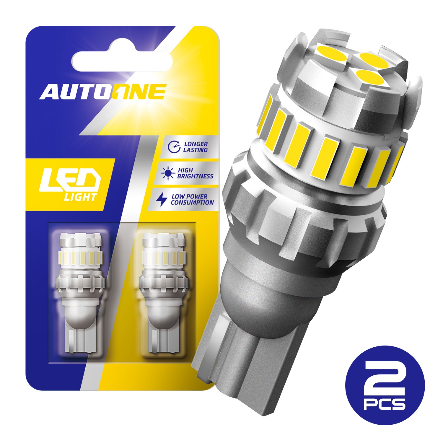 AUXITO T15 921 LED Reverse Backup Light Bulb 6500K Super Bright White T16 2-6X