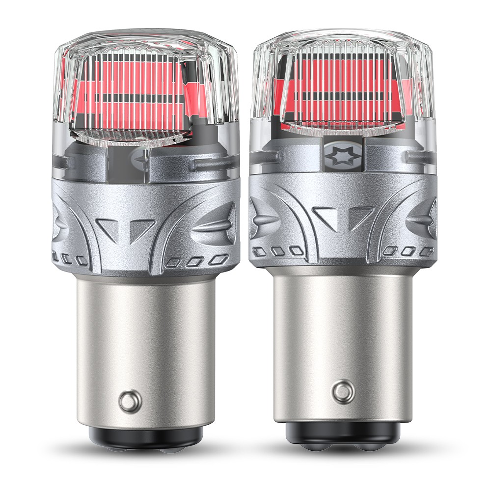 1157 LED Bulbs Red with Built-in Resistor 2057 2357 7528 BAY15D Anti Hyper Flash