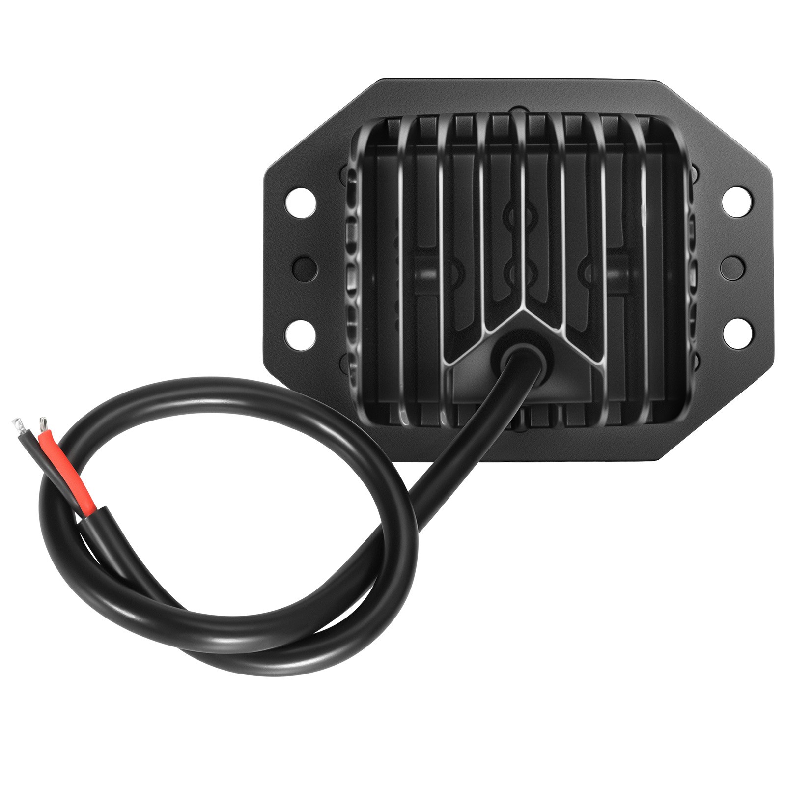 2x 5″ 120W Flush Mount Cree LED Pods Work Light Bar Driving Reverse Off Road 4WD