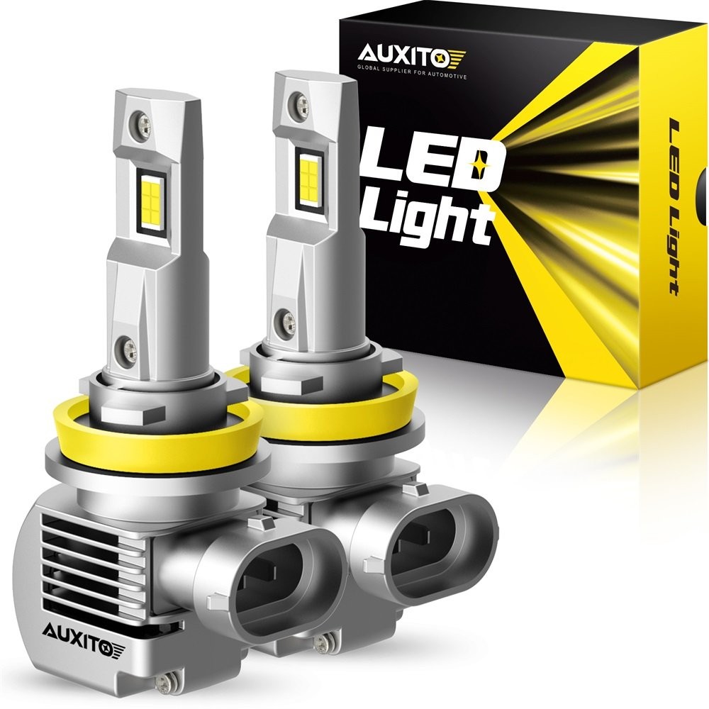 AUXITO High Power 60W H11 H8 H9 LED High Beam Low Beam 6000K White CANBUS USA