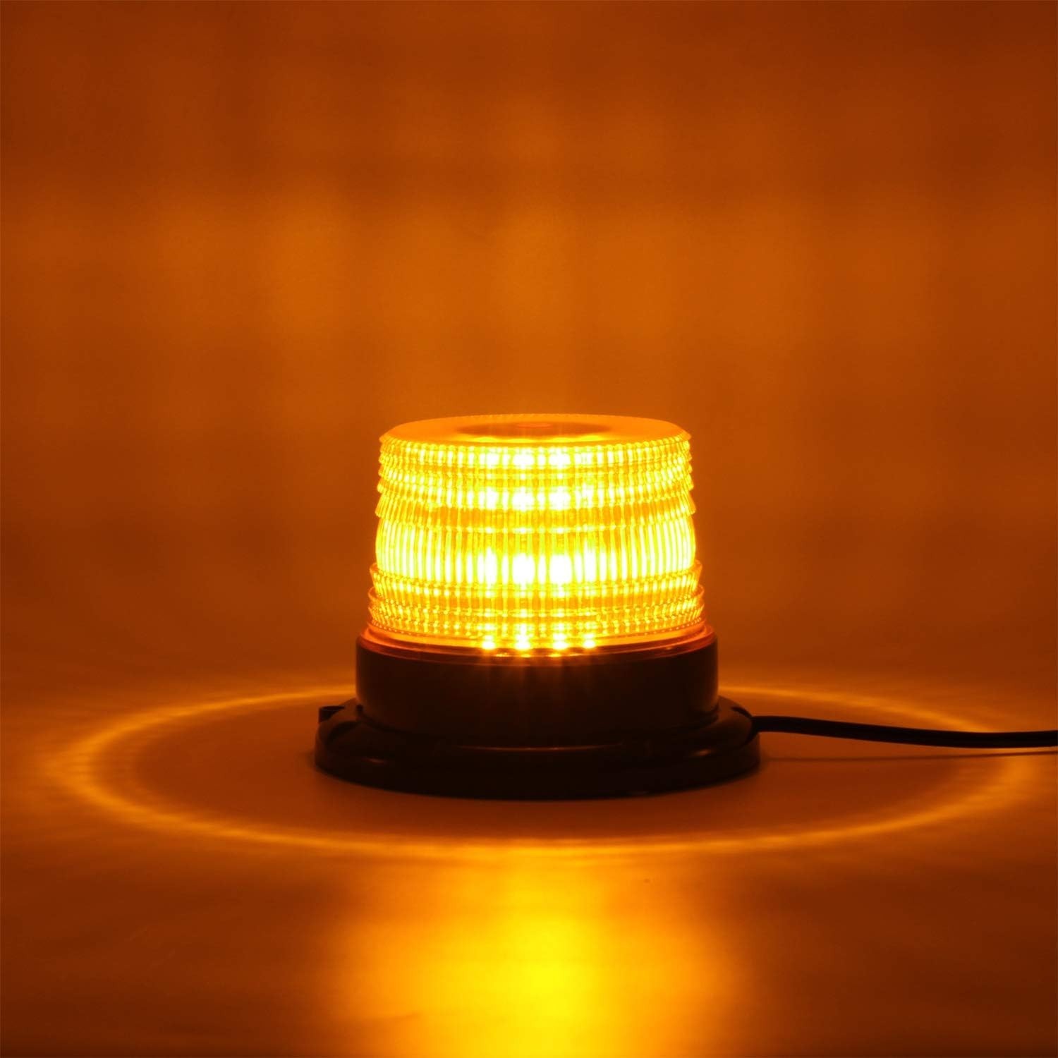 Weatherproof LED Strobe Light for Vehicle Safety – 12V-24V with 7 Flash Patterns