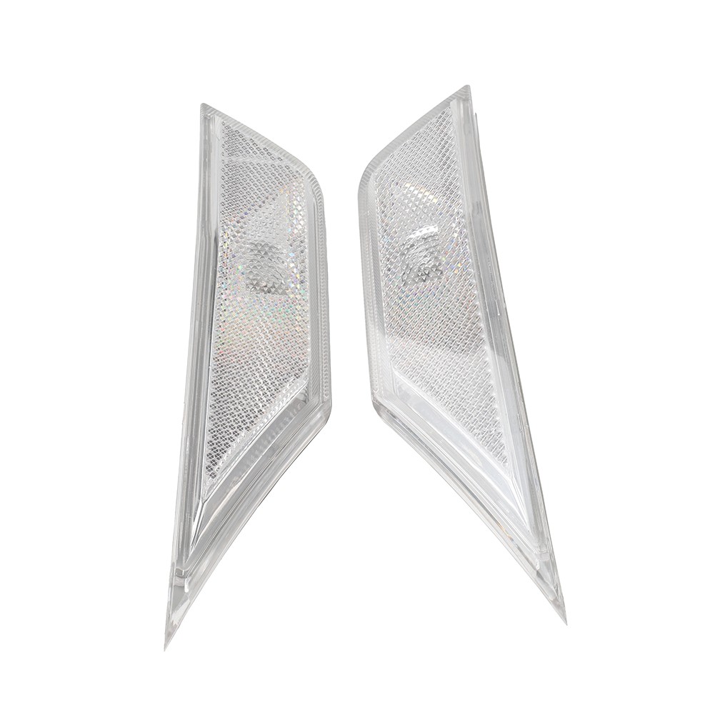 2pcs Clear Side Marker Lamp Turn Singal Light With Bulbs For Honda Civic 2016-21