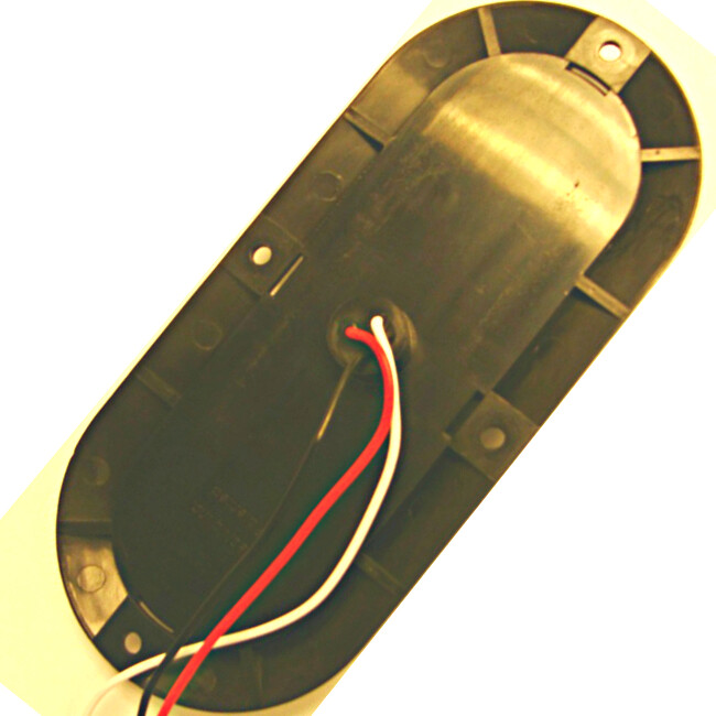 TecNiq T66 Truck Trailer Red STT Surface Mount 6″ Oval USA Lifetime Warranty