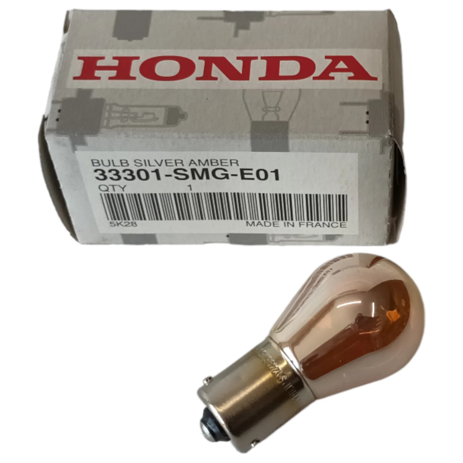 Genuine Honda Silver Amber Indicator Light Bulb 33301-SMGE01 33301SMGE01