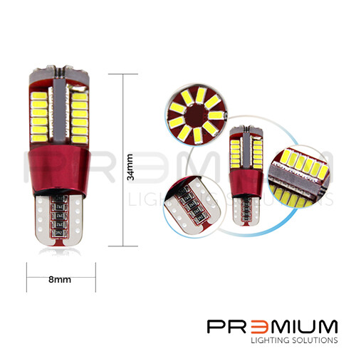 For Land Rover Discovery 3 2004-2009 Premium White LED Side Light Bulbs Canbus