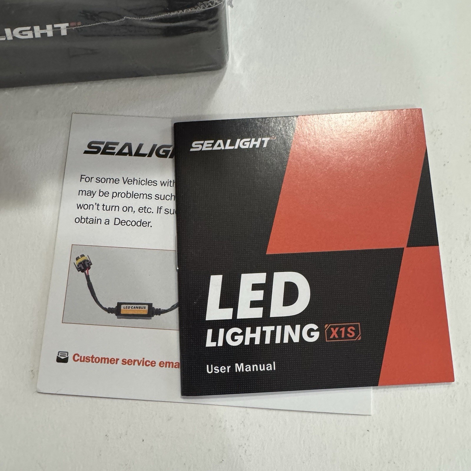 SEALIGHT Xenower X1S 9007/HB5 LED Headlight Bulbs Kit 6000K White NEW E51