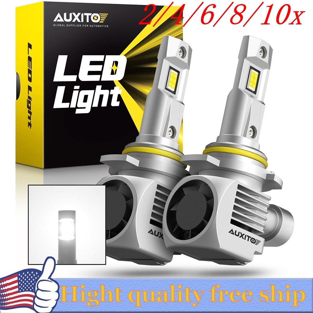 9012 LED Headlight Super Bright bulb 6500K White Kit 360000LM HIGH/LOW B 2/4X