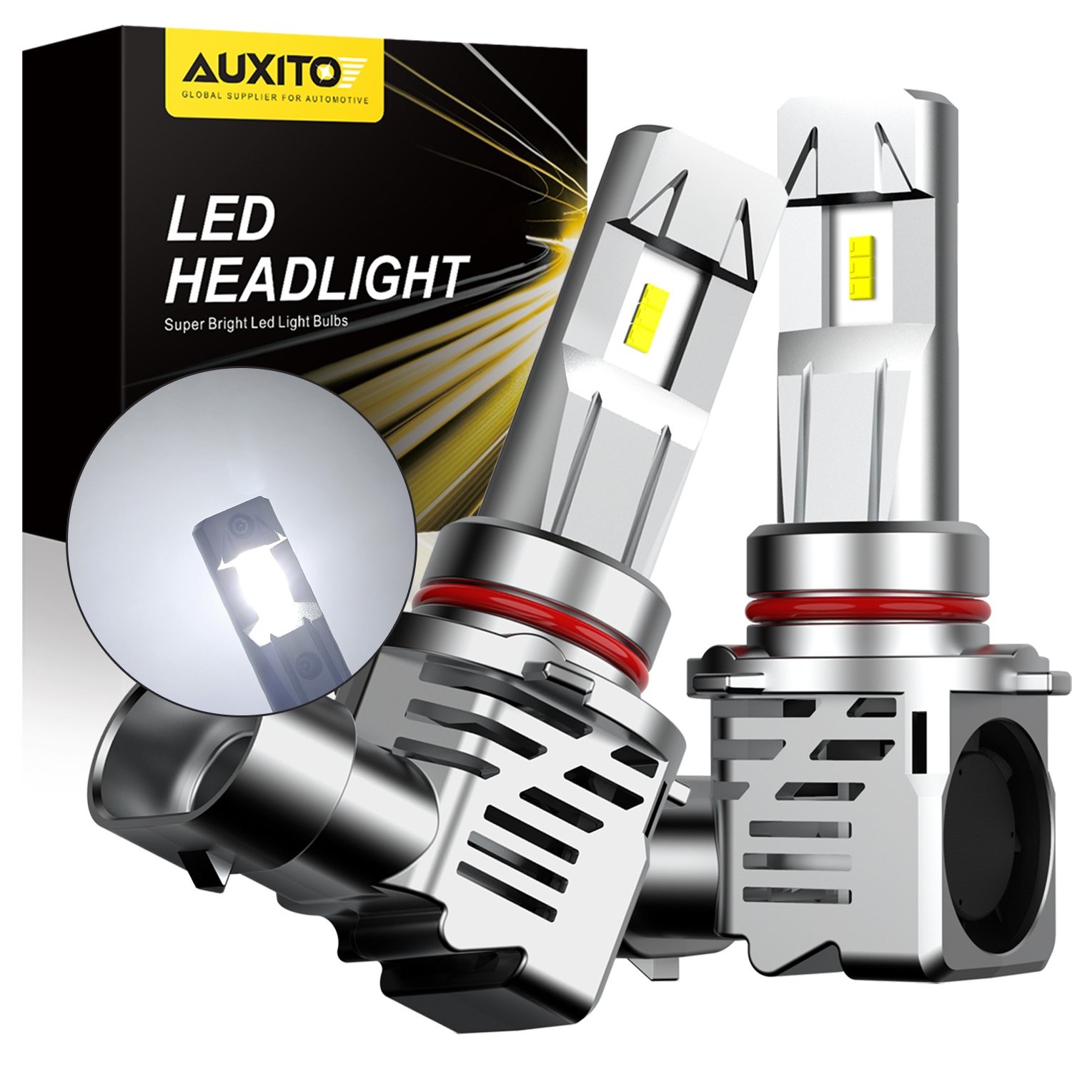 9005 HB3 LED Headlight kit 60W 30000LM Hi/Lo Beam 6500K White Save Energy New