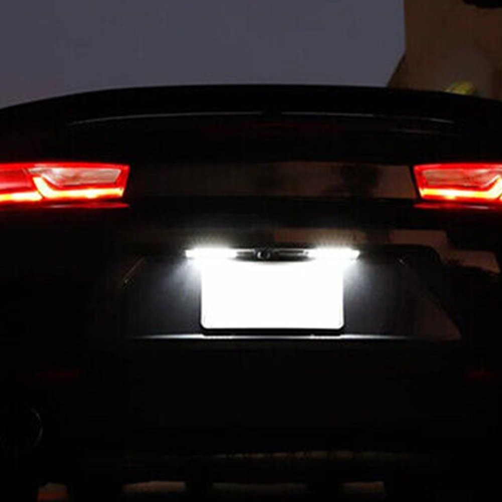 Fit Cadillac Chevrolet Buick GMC Acadia GMC Terrain LED License Plate Light 2Pcs