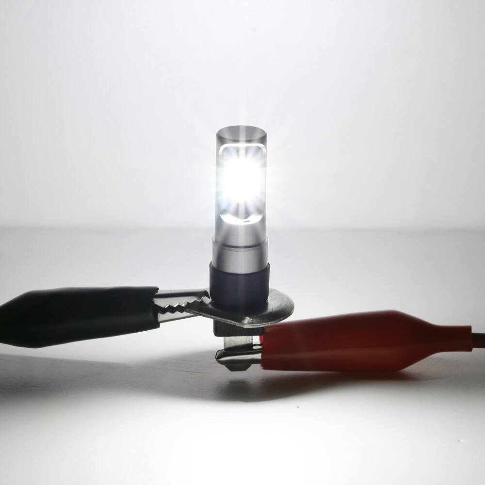 2PCS H1 6000K Super White 100W 8000LM LED Headlight Bulbs Kit Fog Driving Light