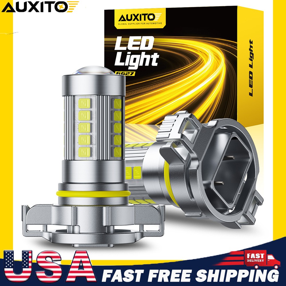 AUXITO H16 5202 LED Fog Light Bulb 6500K White Daytime Running Light Replacement