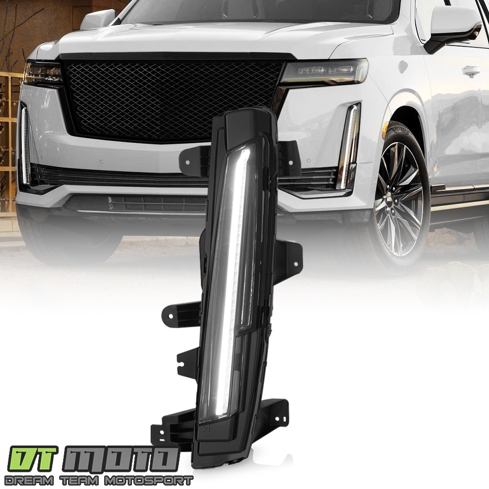 For 2021-2024 Cadillac Escalade LED DRL Daytime Running Light Fog Lamp Driver