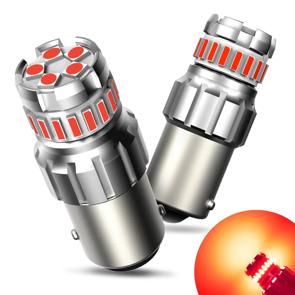 1156 7506 Red LED Brake Stop Light Tail Bulb Fit BMW Audi Lexus Error Free