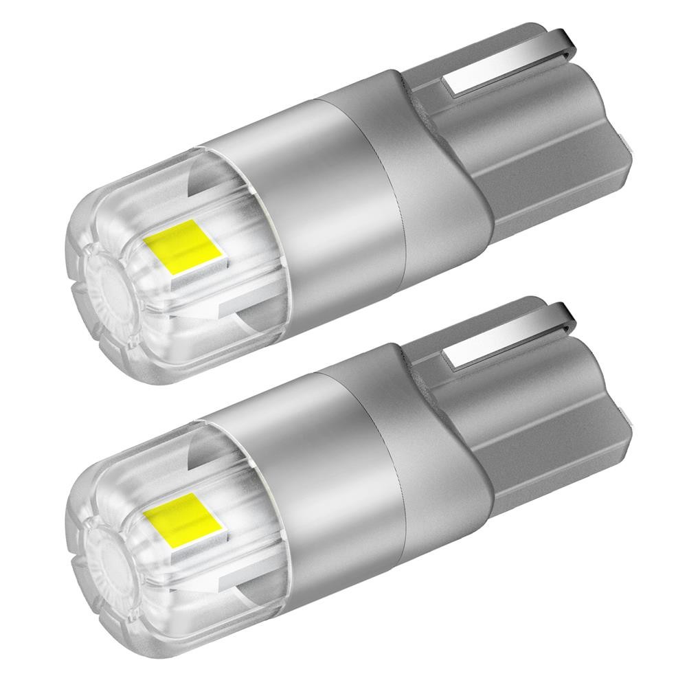 2-20x T10 168 194 W5W 3030SMD LED License Plate Door Dome Light Bulb White 2US2T