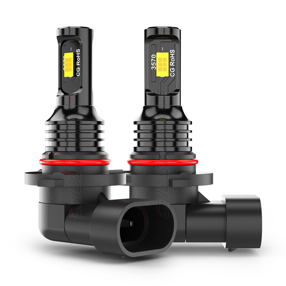 HB4 9006 LED Headlights Bulbs Low Beam 6000K White Bright Replace Halogen Kit