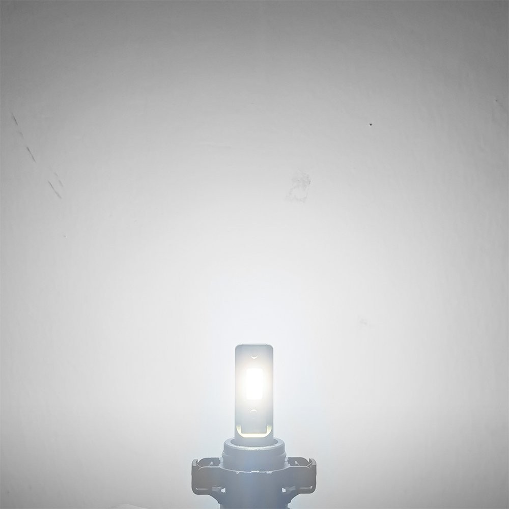 AUXITO H16 5202 LED Front Fog Light Bulbs 6500K Clear White Kit 48W Fanless PF2