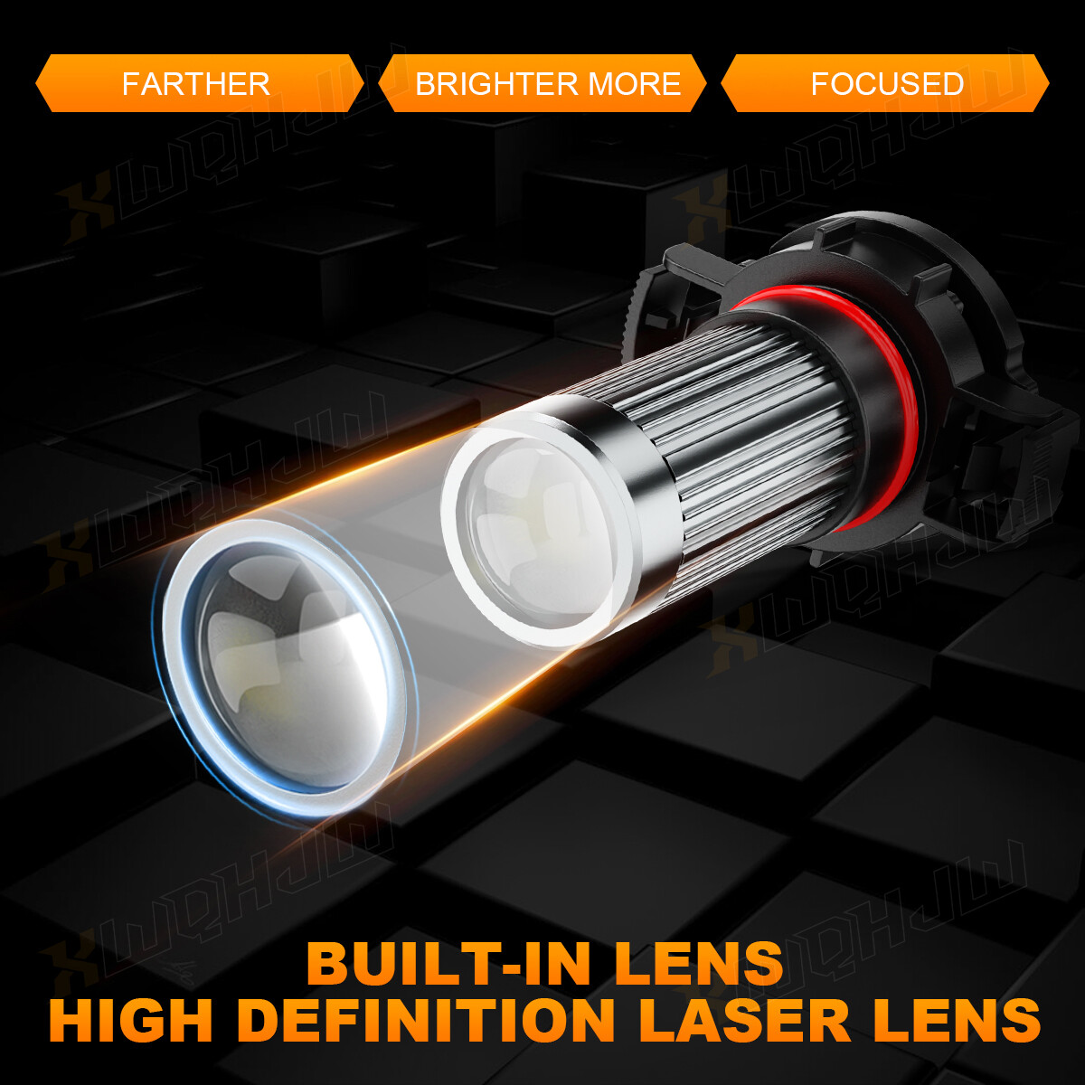 XWQHJW H16 5201 5202 Super Bright LED Fog Daytime Running Light Bulb Xenon White