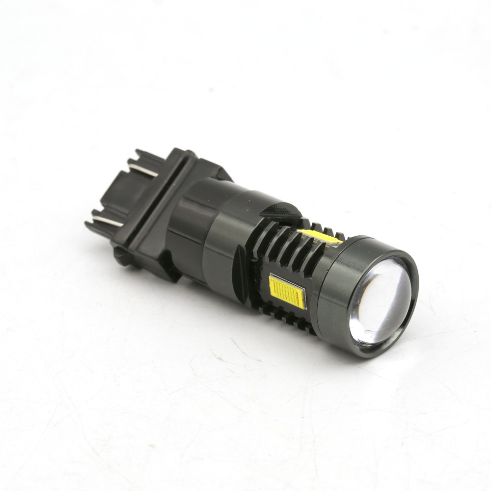 Syneticusa: 3157/4057K White Brake Tail Stop LED Light Bulbs,3570-CSP-Chip 6000K