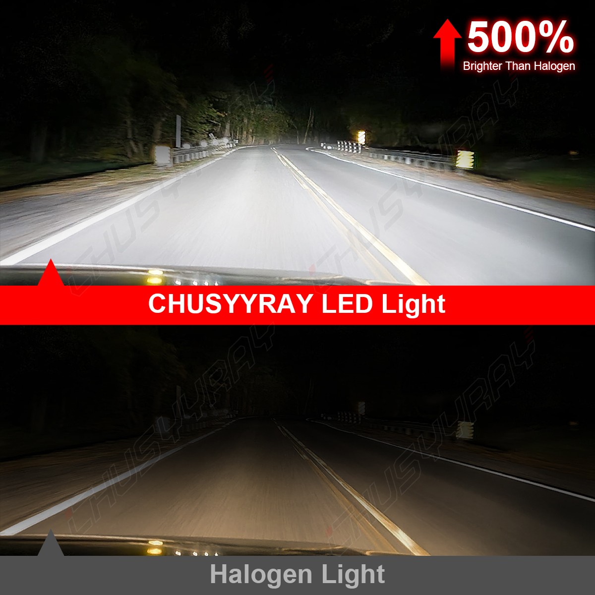 NEW LED Headlight Combo H7+H7+H11 High Low Beam+Fog Light 6PCS Bulbs Kit 5000lm