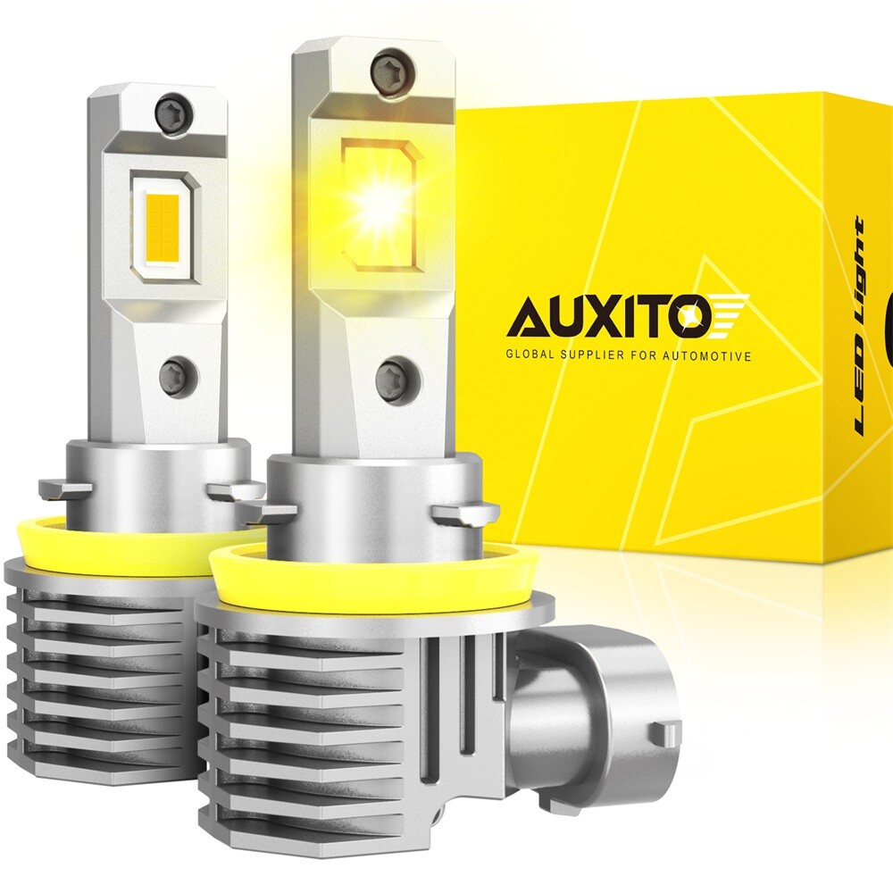 H11/H8 LED Headlight Bulbs 3000K Amber Yellow Super Bright Fog DRL High Power x2