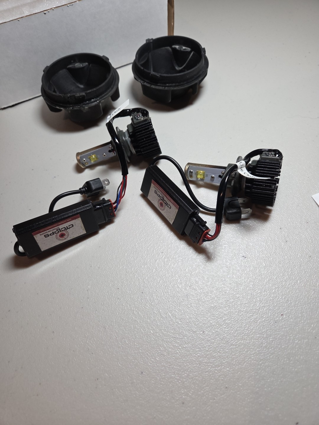 CYCLOPS H7 LED BULB CONVERSION 2012 Yamaha Super Tenere 1200