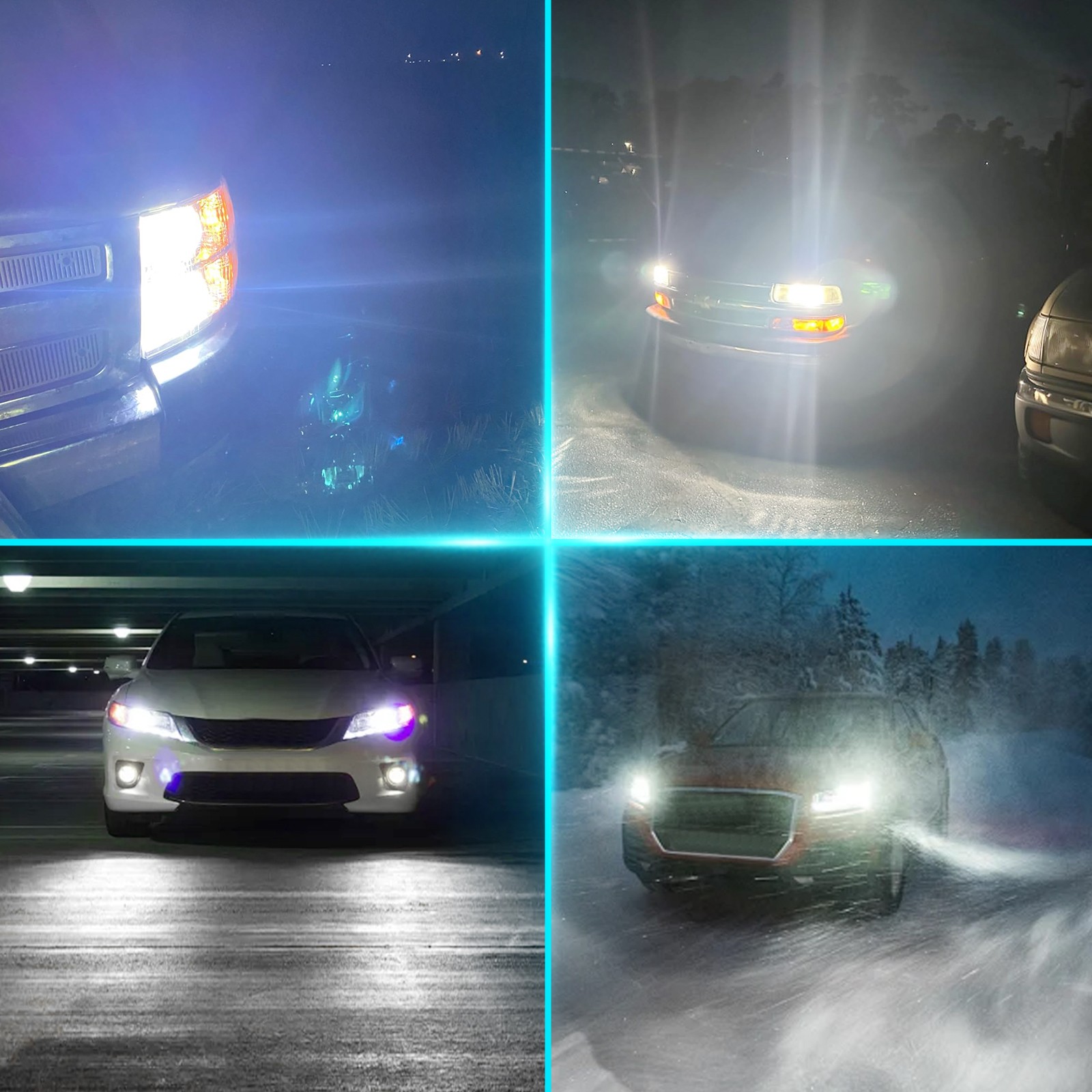 6x LED Headlight 9005/HB3 H11 & FogLight Bulbs 9006 For Dodge RAM 2500 2013-2018