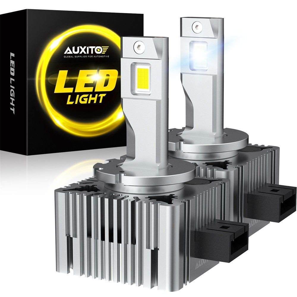 2X 200W 40000LM 6000K D3S D3R LED Headlight Bulbs Kit White HID Conversion Lamp