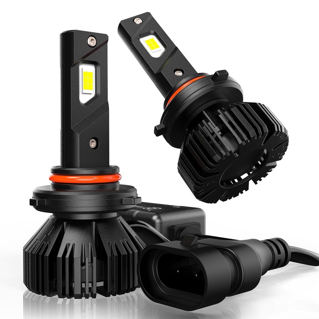 H11 9005 LED Headlight KIT Combo Bulbs 6500K High&Low Beam Super Bright White